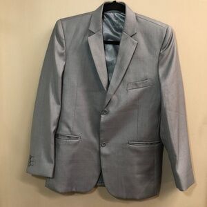 Azzuro Gray Fully Lined Suit Jacket Size 16